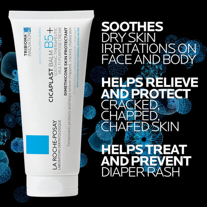 La Roche-Posay Cicaplast Balm B5, Barrier Repair Cream for Dry Skin