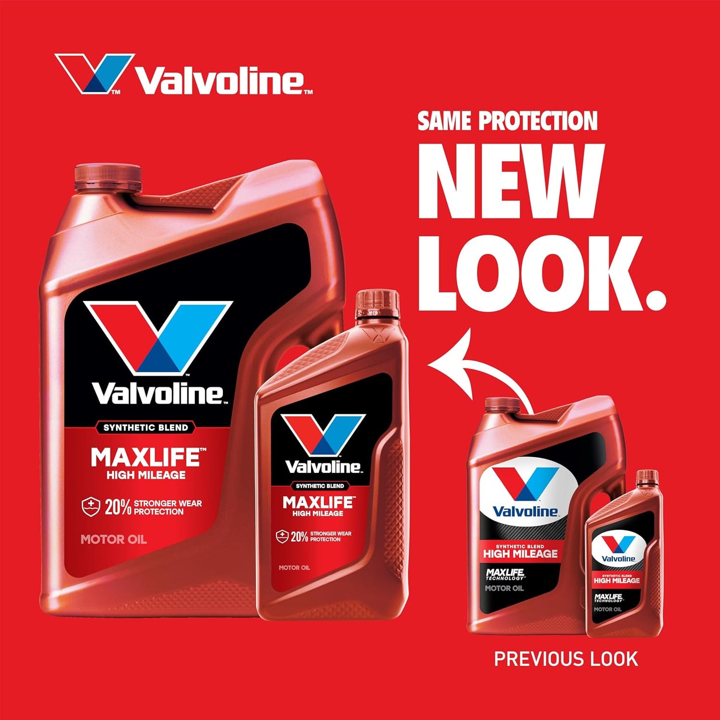 Valvoline MaxLife High Mileage 5W-30 Synthetic Blend Motor Oil 5 Quart