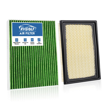 Engine+Cabin Air Filter Fit for 2014-2020 Rogue, 2017-2022 Rogue Sport