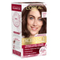 L'Oreal Paris Excellence Crème Permanent Hair Dye, Triple Care Hair Color with Hyaluronic Acid for 100% Gray Coverage, 4 Dark Brown, 1 Kit (Packaging May Vary)