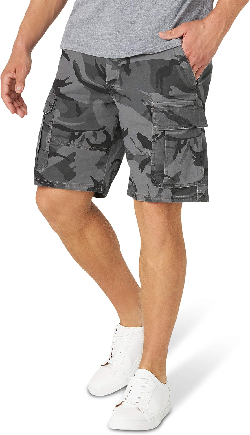 Wrangler Authentics Men's Classic Cargo Stretch Short
