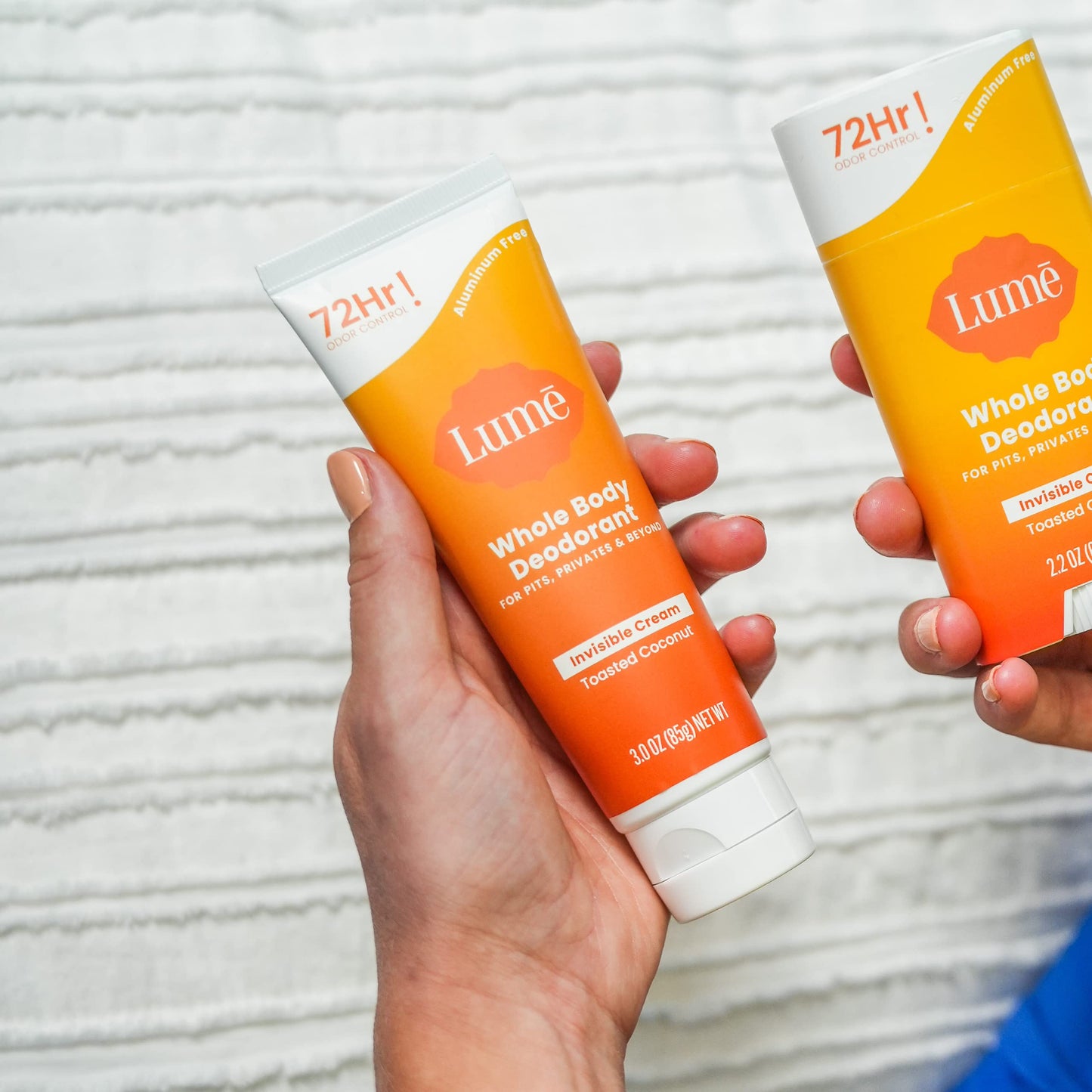 Lume Whole Body Deodorant - Cream Tube - 3 oz (Clean Tangerine)