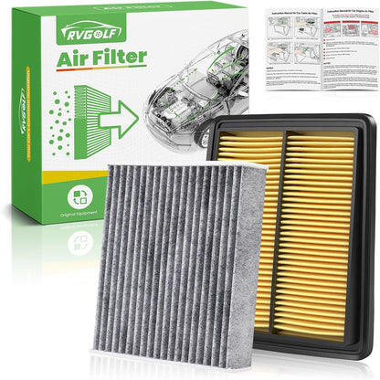 Engine+Cabin Air Filter Fit for 2014-2020 Rogue, 2017-2022 Rogue Sport