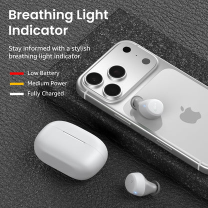 TOZO A1 Wireless Earbuds Bluetooth 5.3 Light Weight in Ear Headphones