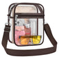 USPECLARE Clear Purse for Stadium Events Transparent Messenger Bag