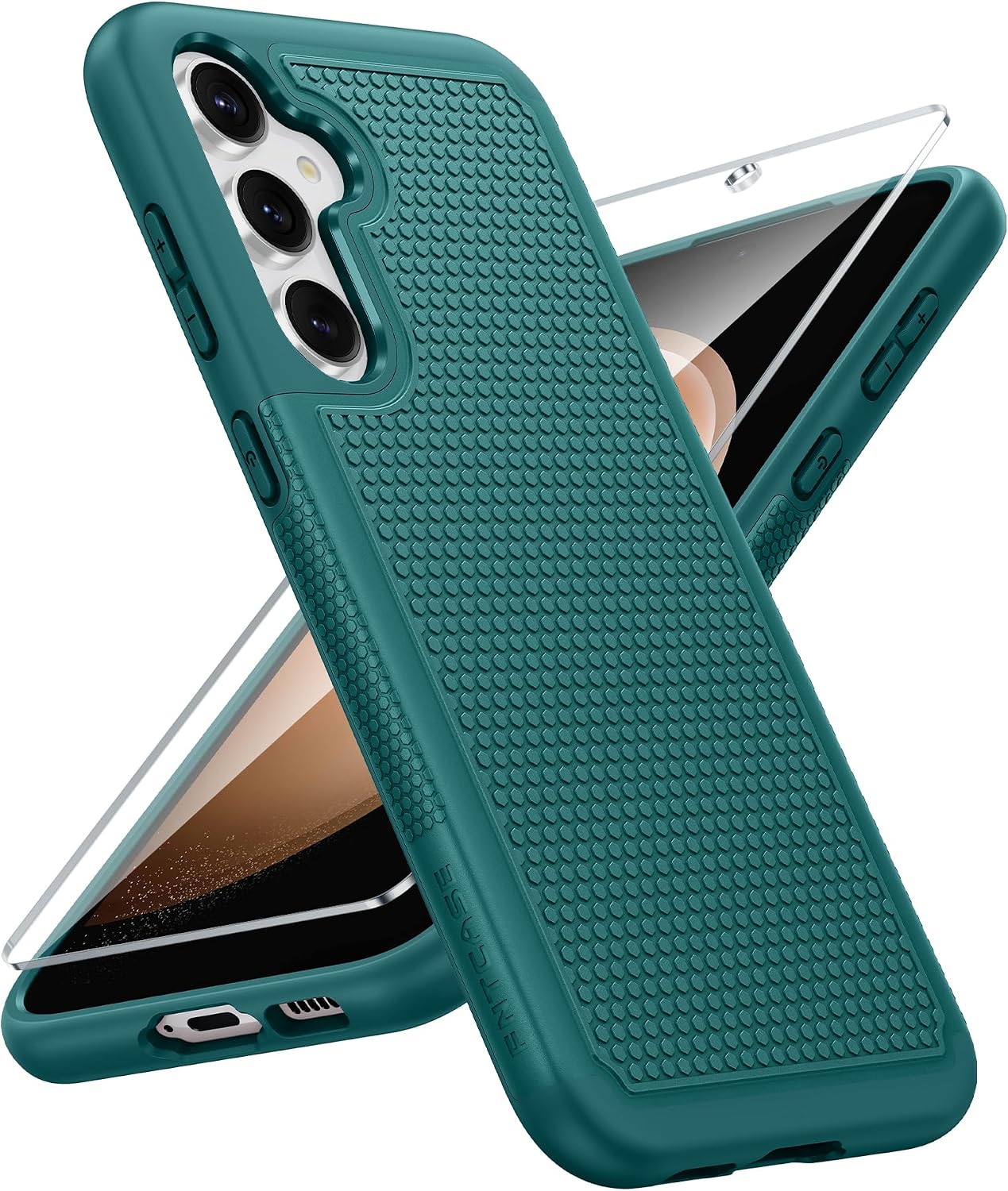 FNTCASE for Google Pixel 10 / Pixel 10 Pro Case: Soft TPU Non Slip Blue