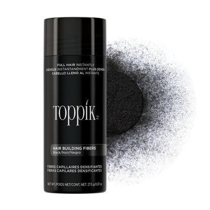 Toppik Hair Building Fibers, Fill In Fine or Thinning Hair Instantly Thicker, Fuller Looking Hair 9 Shades,4 size options