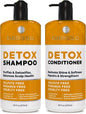 Caffeine Shampoo and Conditioner Set - Volumizing Products for Women and Men - Thickening, Volume Boosting Formula for Thinning and Fine Hair - Sulfate Free, No Parabens - Hydrating, Salon Grade