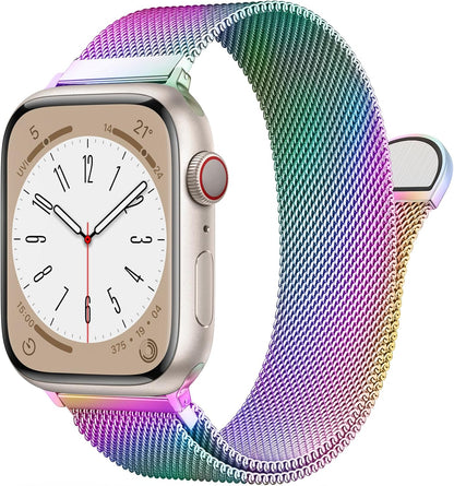 Original Milanese Loop Compatible with Apple Watch Bands for Women & Men