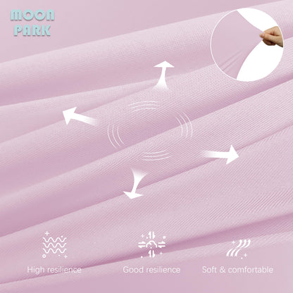 MOON PARK Pregnancy Pillows for Sleeping - U Shaped Full Body Maternity Pillow with Removable Cover - Support for Back, Legs, Belly, HIPS - 65 Inch - Aquamarine