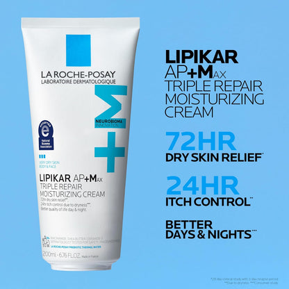La Roche-Posay Lipikar AP+MAX Triple Repair Moisturizing Body Cream