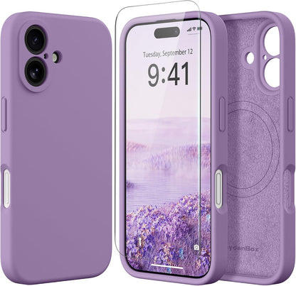Magnetic for iPhone 17 Case Silicone Matcha
