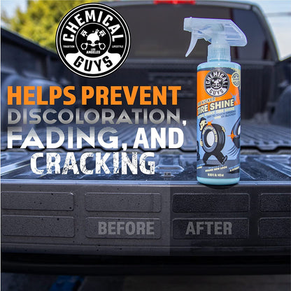 Chemical Guys, Tire Kicker Extra Glossy Tire Shine Spray, Dry Touch, 16 oz