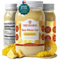 TrueSeaMoss Sea Moss Gel – Made in USA – Wildcrafted Seamoss, Fruits & Jarred Vegetables – Mango, Pack of 3 (Labels may Vary)