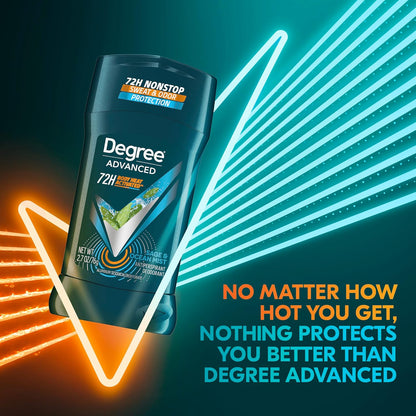 Degree Antiperspirant Deodorant Sexy Intrigue 72-Hour Sweat & Odor Protection Antiperspirant Deodorant For Women with Body Heat Activated Technology 2.6 oz (Pack of 2)