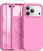 GONEZ Magnetic for iPhone 17 Pro Max Case, Silicone Cover Stone