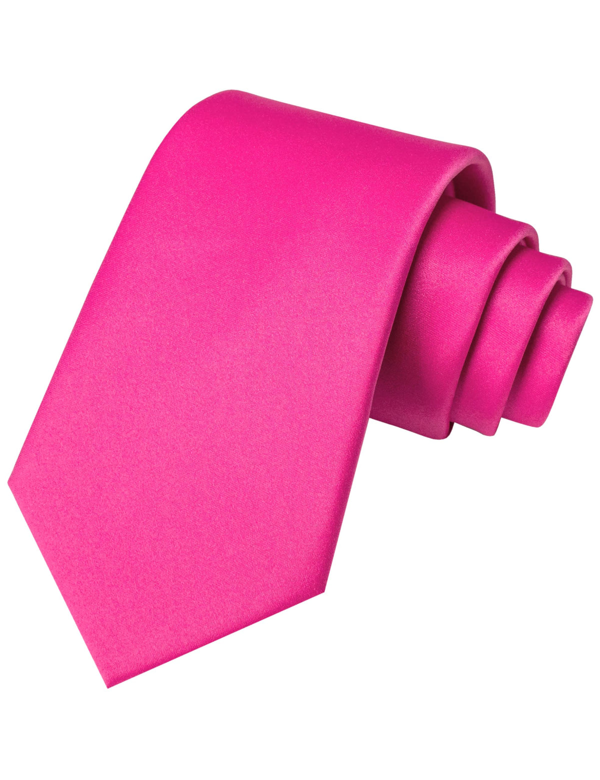 JEMYGINS Solid Color Tie Mens Necktie for Business and Wedding