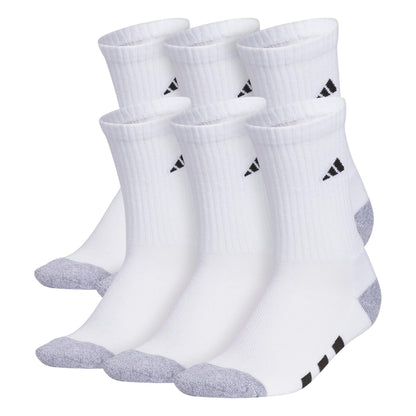 adidas Kids Athletic Cushioned 6-Pack Crew (Little Kid/Big Kid/Adult)