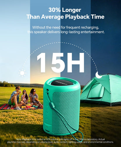 Portable Bluetooth Speaker Beach Essentials: IPX5 Waterproof for Outdoor
