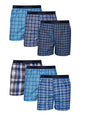 Hanes Men's Underwear Boxers Pack, Cool & Breathable Cotton Underwear, Moisture-Wicking Boxers for Men