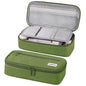 WEMATE Pencil Case, Large Storage Organizer, Makeup Bag, Teacher Must - have, Big Pencil Pouch, Marker Case for College