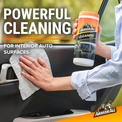 Armor All Car Interior Value Pack, 90 Count, Auto Cleaning Wipes