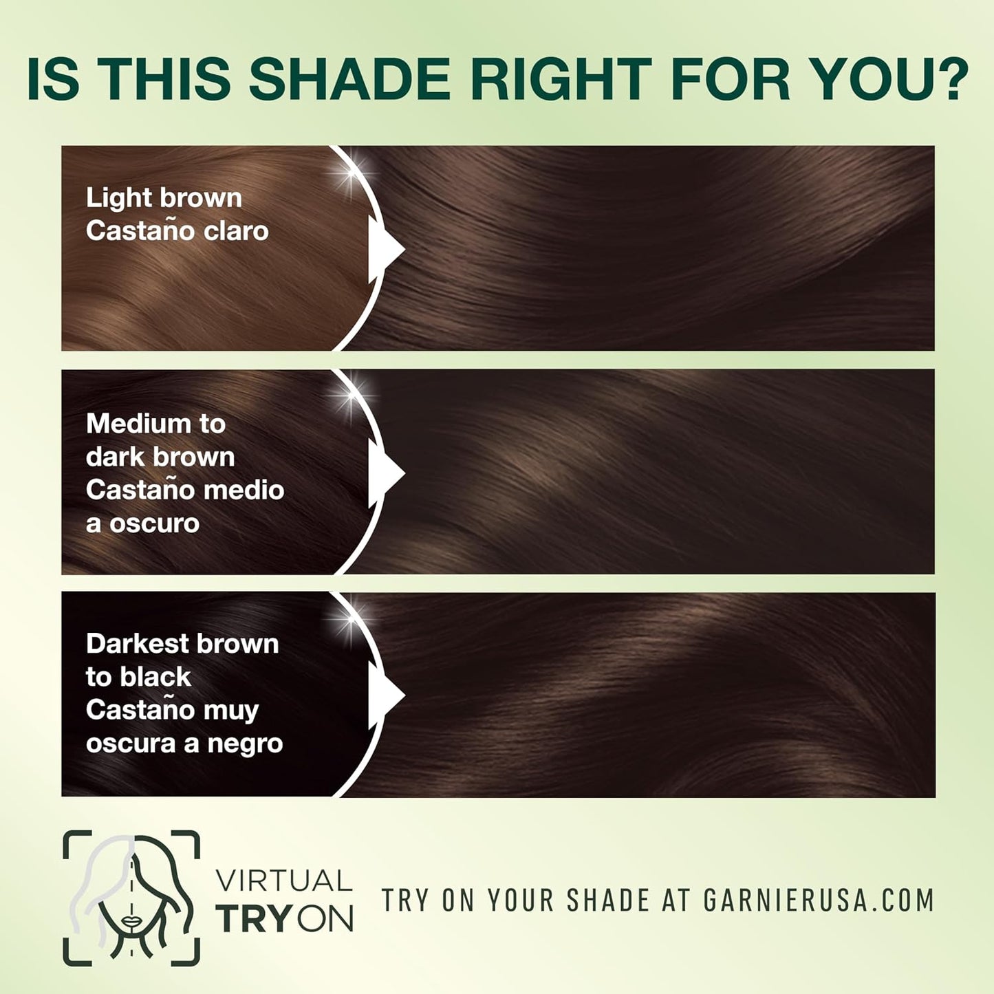 Garnier Nutrisse Ultra Crème Hair Color, Permanent Hair Dye with 100% Gray Coverage, Vegan & Cruelty-Free, 33 Darkest Golden Brown (Caramel Fudge), 1 Count