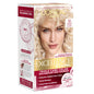 L'Oreal Paris Excellence Crème Permanent Hair Dye, Triple Care Hair Color with Hyaluronic Acid for 100% Gray Coverage, 4 Dark Brown, 1 Kit (Packaging May Vary)