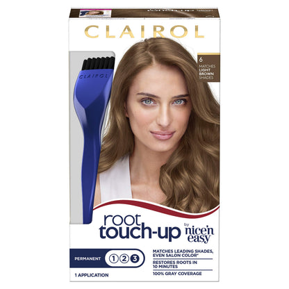 Clairol Root Touch Up Permanent Hair Dye, 5 Medium Brown, Pack of 1