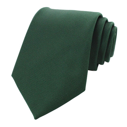 RBOCOTT Solid Color Tie Formal Necktie for Men