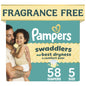 Pampers Swaddlers Baby Diapers, Size 5, 132 Count