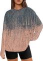 Trendy Queen Womens Oversized Long Sleeve Shirts Fall Tops 2026 Basic Tees