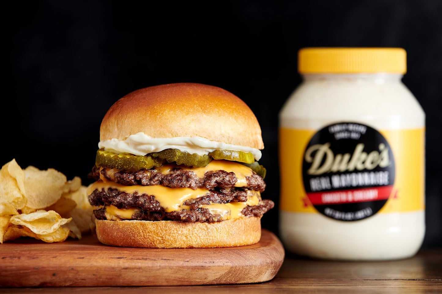 Duke’s Real Mayonnaise Jar – Original Smooth & Creamy Taste, 48 Ounce (Pack of 1)