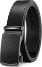CHAOREN Men's Leather Ratchet Belt - Customizable Fit (35mm)