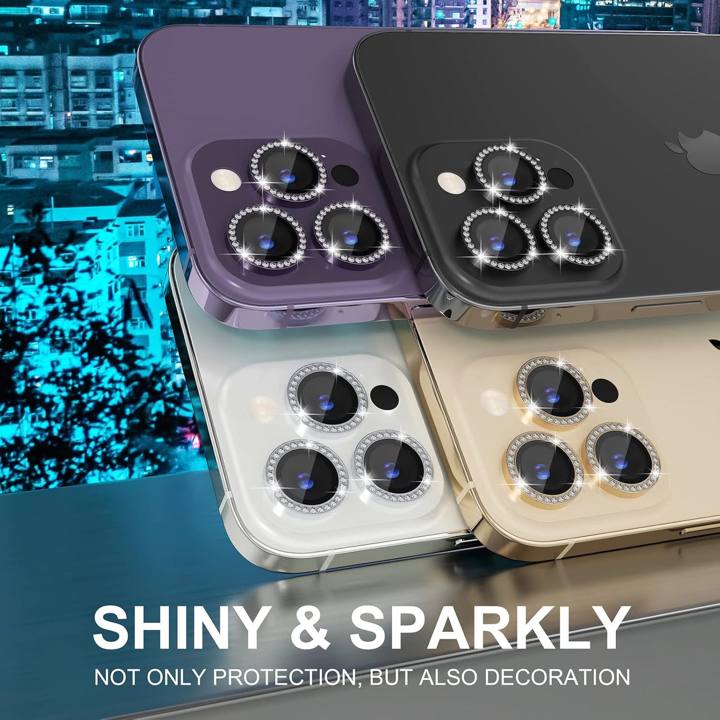Choiche for iPhone 16 Pro/iPhone 16 Pro Max Camera Lens Protector