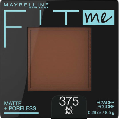 Maybelline Fit Me Matte + Poreless Pressed Face Powder Makeup & Setting Powder, Buff Beige, 1 Count