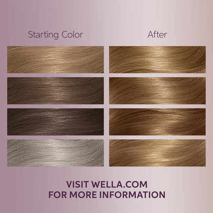 Wella Koleston Deluxe - 0% Ammonia, 100% Grey Coverage, with Hyaluronic Acid, Up to 8 weeks long-lasting & shinier* color – 7/0 Medium Blonde