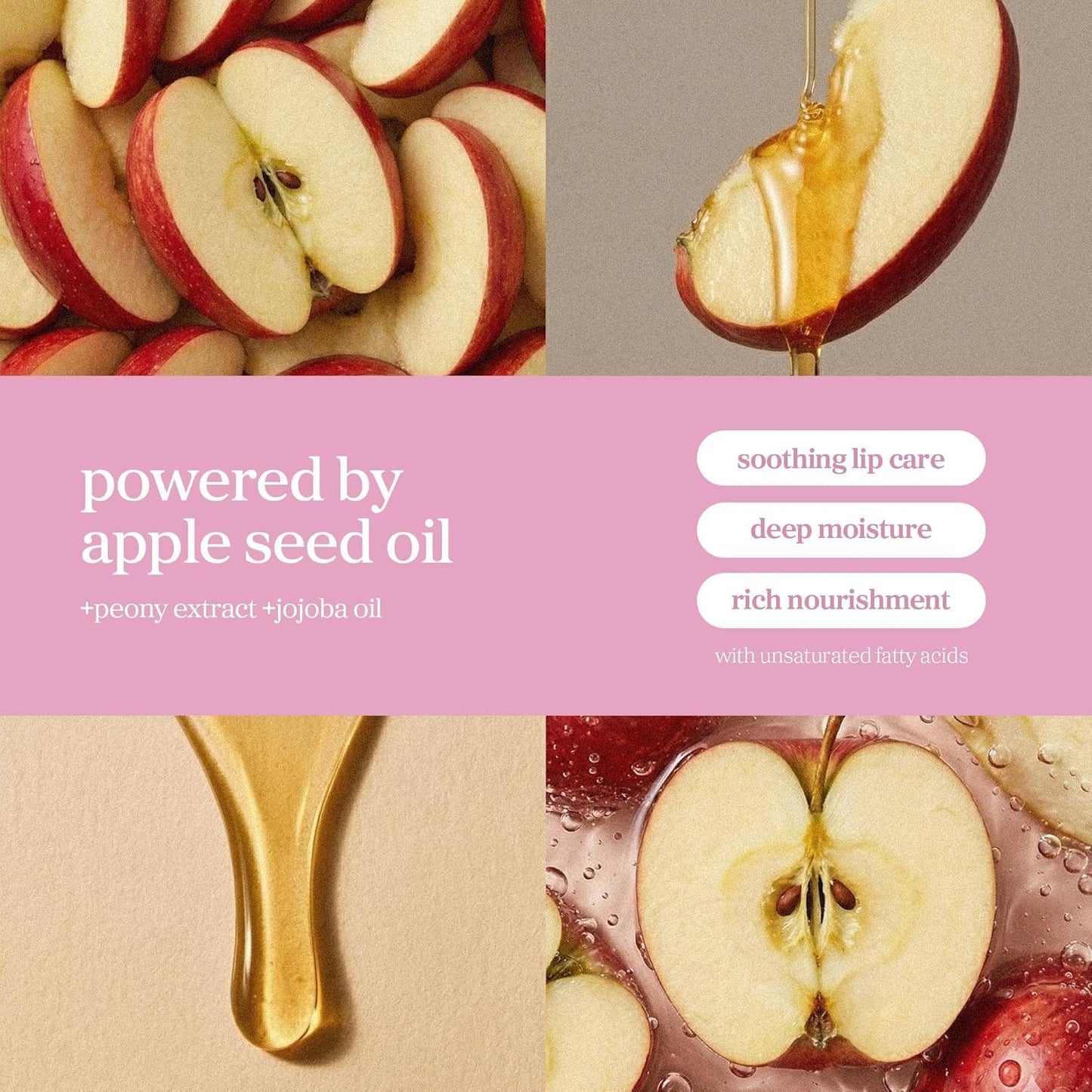NOONI Korean Lip Oil - Applepeony - pH Color-Changing Plumping Lip Gloss