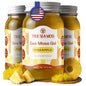 TrueSeaMoss Sea Moss Gel – Made in USA – Wildcrafted Seamoss, Fruits & Jarred Vegetables – Mango, Pack of 3 (Labels may Vary)