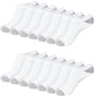 Hanes Women's Crew, Ankle, and No-Show Moisture-Wicking Cushioned Athletic Socks (14 Pack)