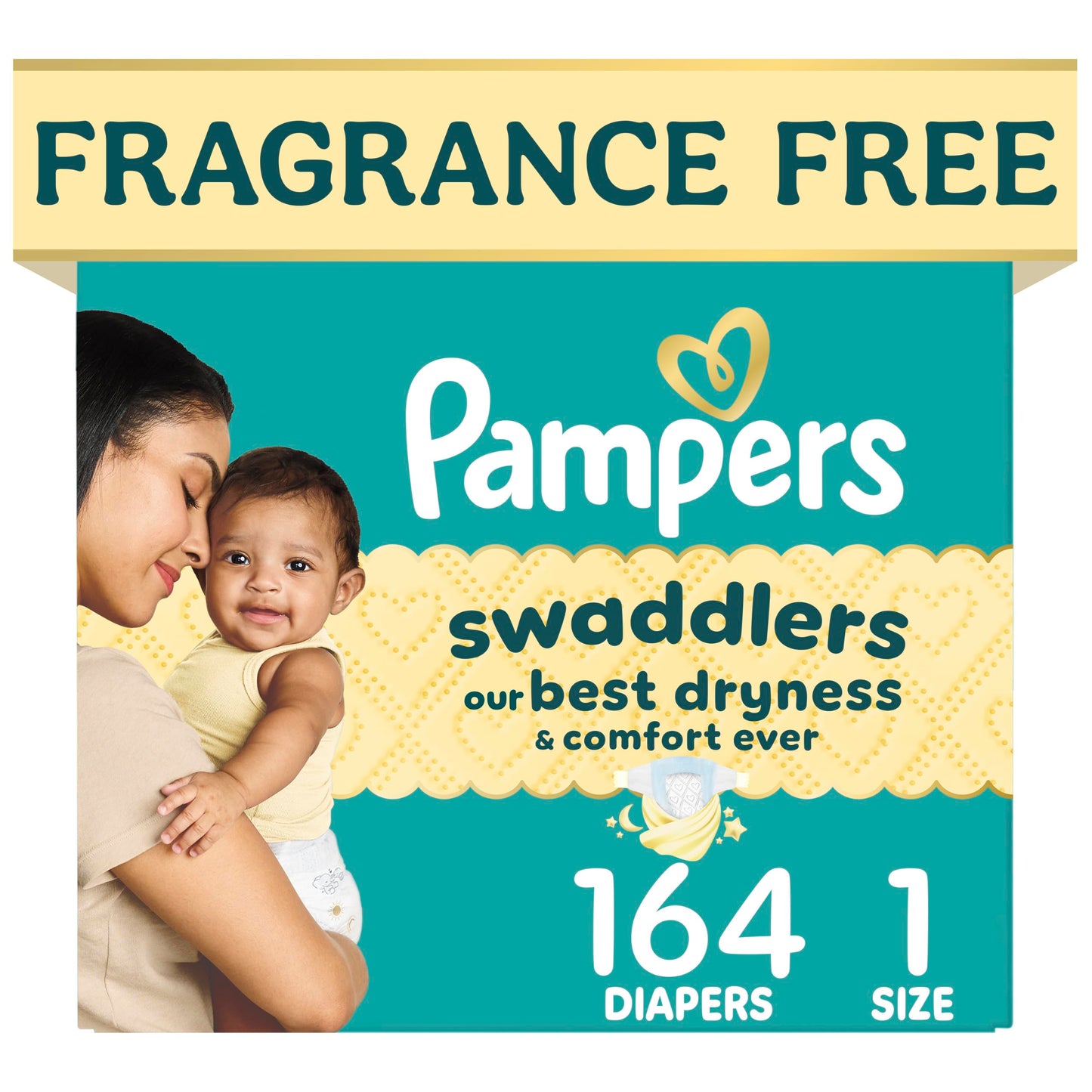 Pampers Swaddlers Baby Diapers, Size 5, 132 Count