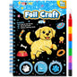 FUNNYB&G Foil Art Craft Kit for Kids, Sparkly Birthday Gift Toy for Boys