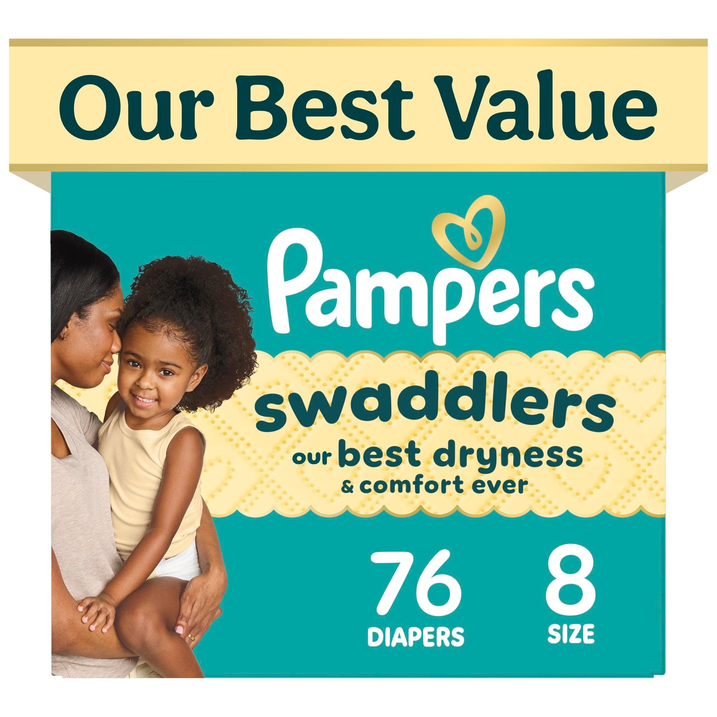 Pampers Swaddlers Baby Diapers, Size 5, 132 Count