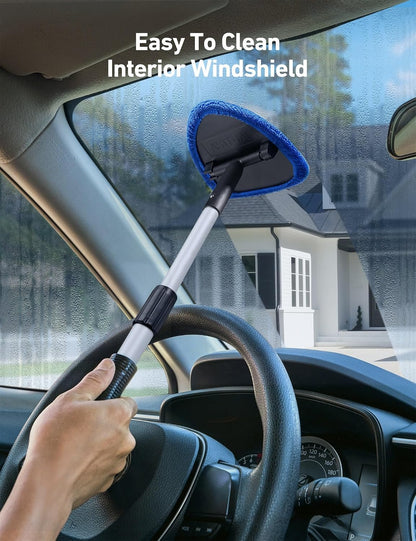AstroAI 21" Extra-Long Windshield Cleaner Tool & Car Interior Detailing Kit