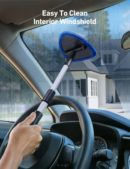 AstroAI 21" Extra-Long Windshield Cleaner Tool & Car Interior Detailing Kit