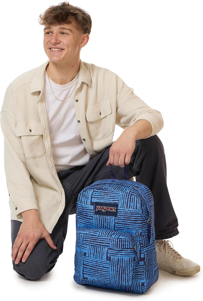 JanSport SuperBreak One Backpack - Durable, Lightweight Bookbag with 1 Main Compartment, Front Utility Pocket with Built-in Organizer - Premium Backpack, Bad Bows