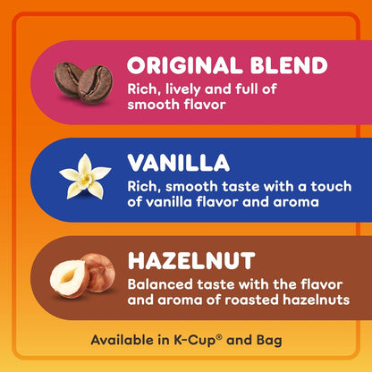 Dunkin’ Original Blend Medium Roast Ground Coffee, 30 Oz. Canister