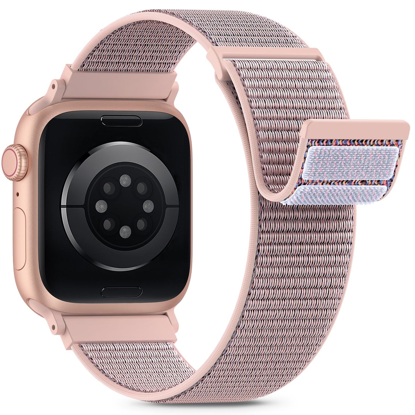 Nylon Loop Sport Band Compatible with Apple Watch Bands 38mm 40mm 41mm 42mm for Women Men, iWatch Wrist Straps for Se, Series 11 10 9 8 7, Breathable, Soft Band Ideal for Outdoor
