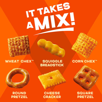 Chex Mix Bold Garlic & Herb Snack Mix, Resealable Tub, 20 oz