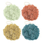 Rnoafmu Shower Loofah Bath Sponge, 60G Exfoliating Body Scrubber 4 Pack
